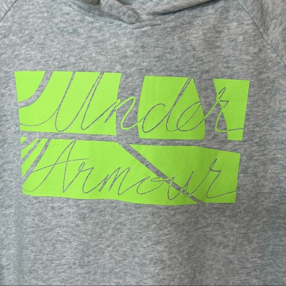Under Armour Hoodie Sweatshirt Womens Large Gray - Picture 4 of 8